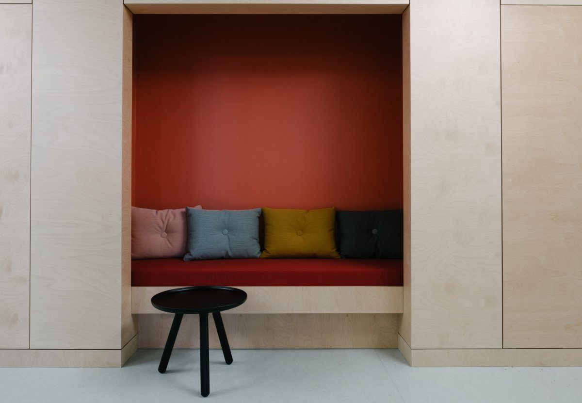 Espace d'accueil du cabinet Triportail